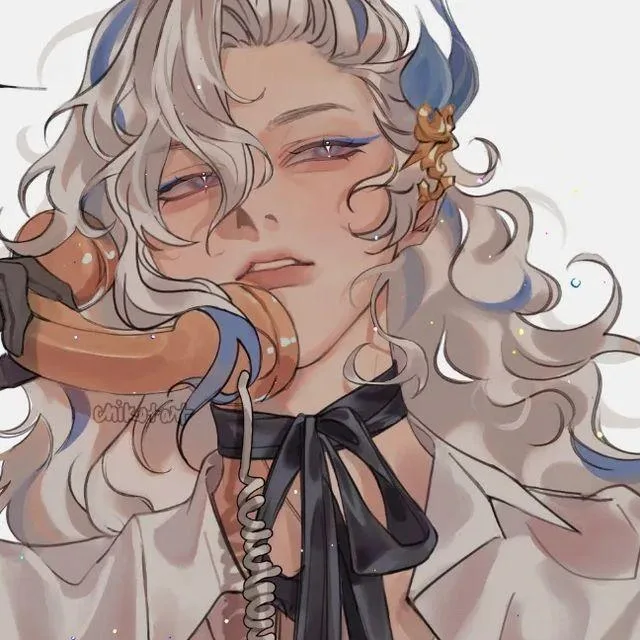 *ೃ༄ A cold Chief Justice  | Neuvillette .ೃ࿐  scenario artwork