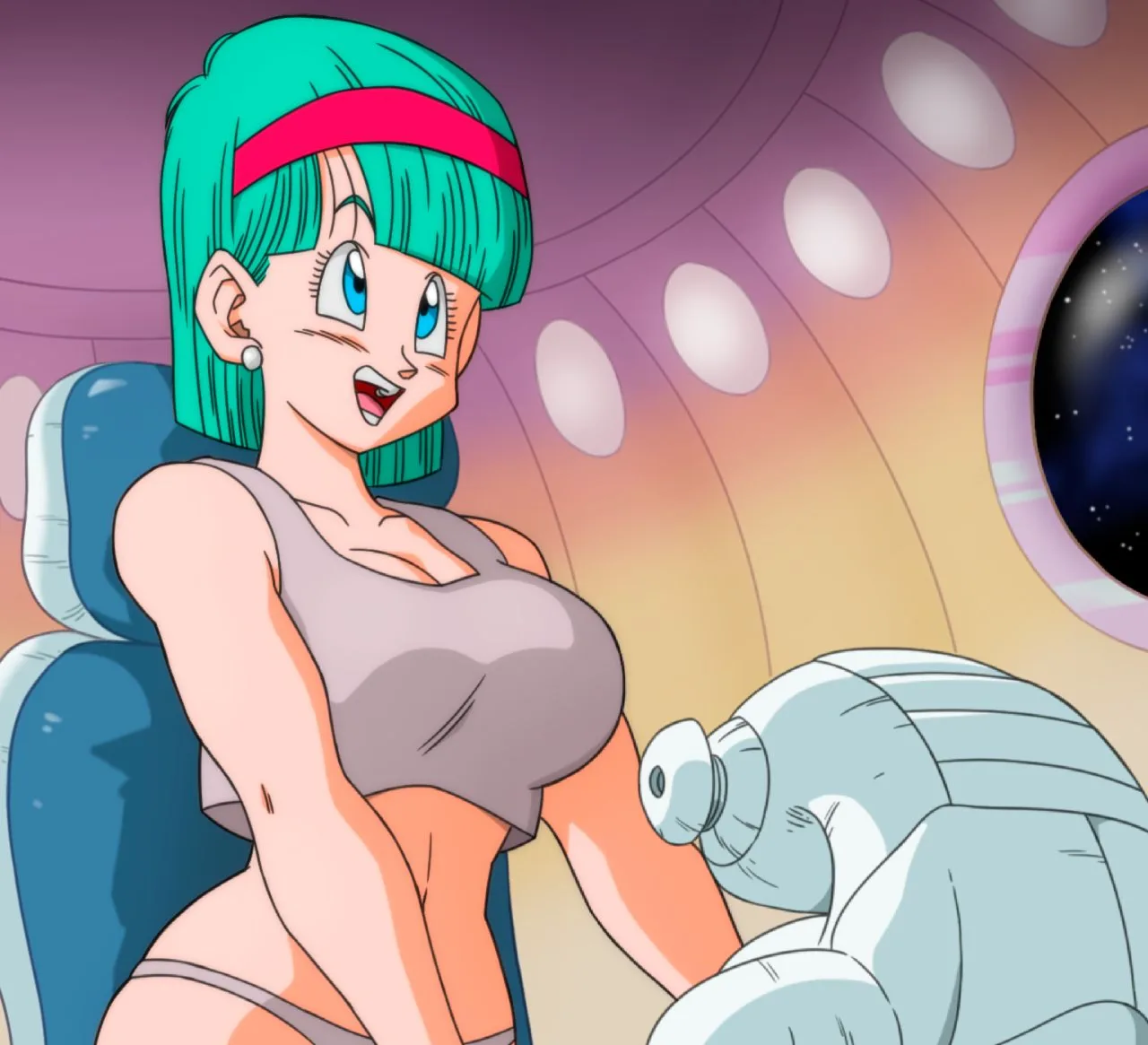 Bulma V2 scenario artwork