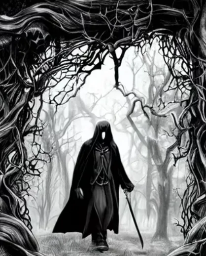 Dark Fantasy RPG scenario artwork