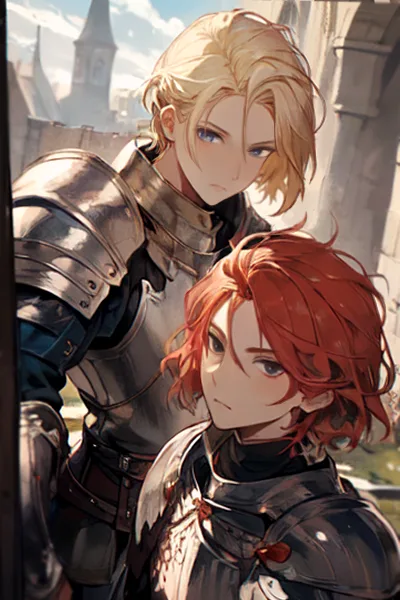 Reverse Knight Harem scenario artwork