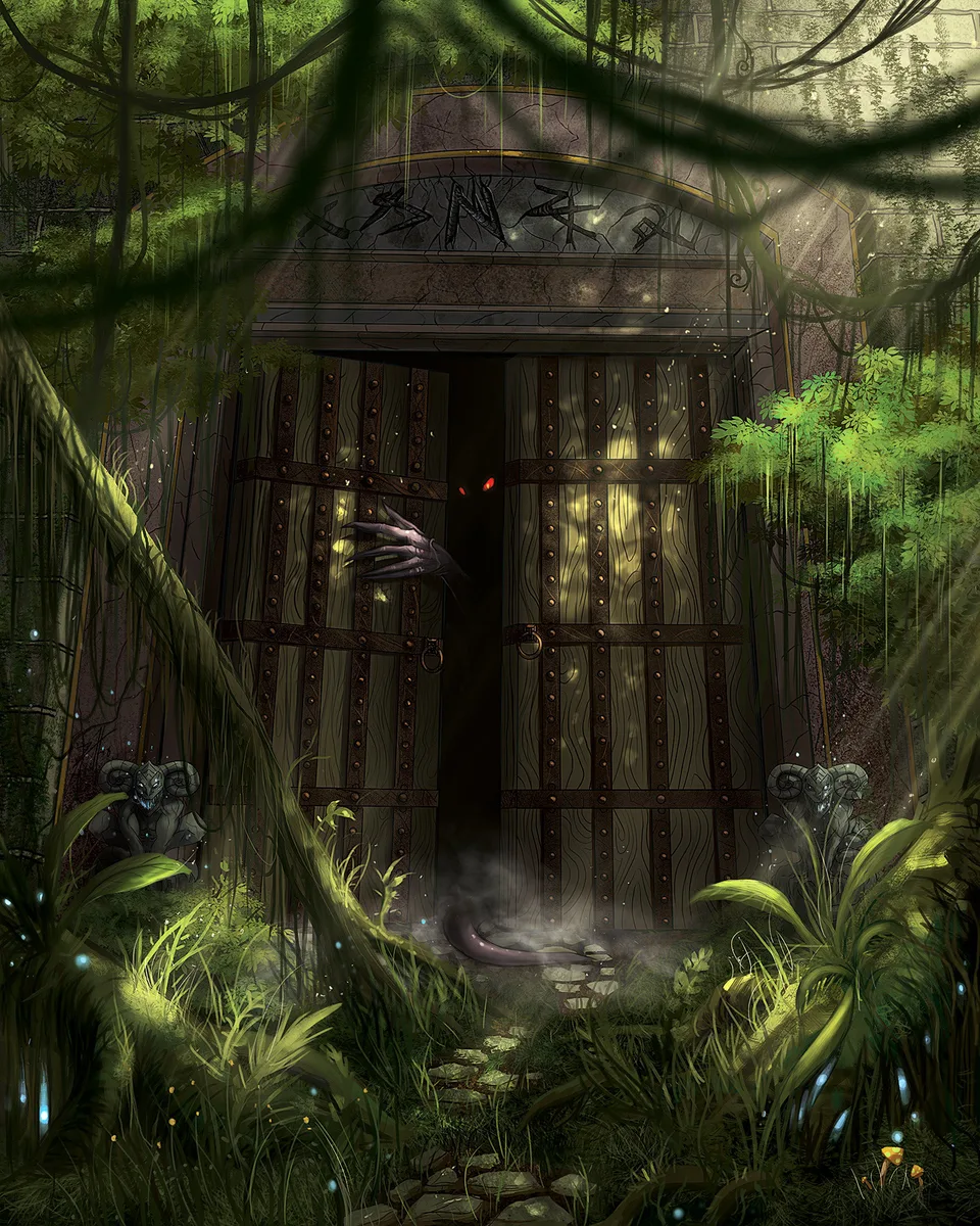 The Ero-Trap Dungeon scenario artwork