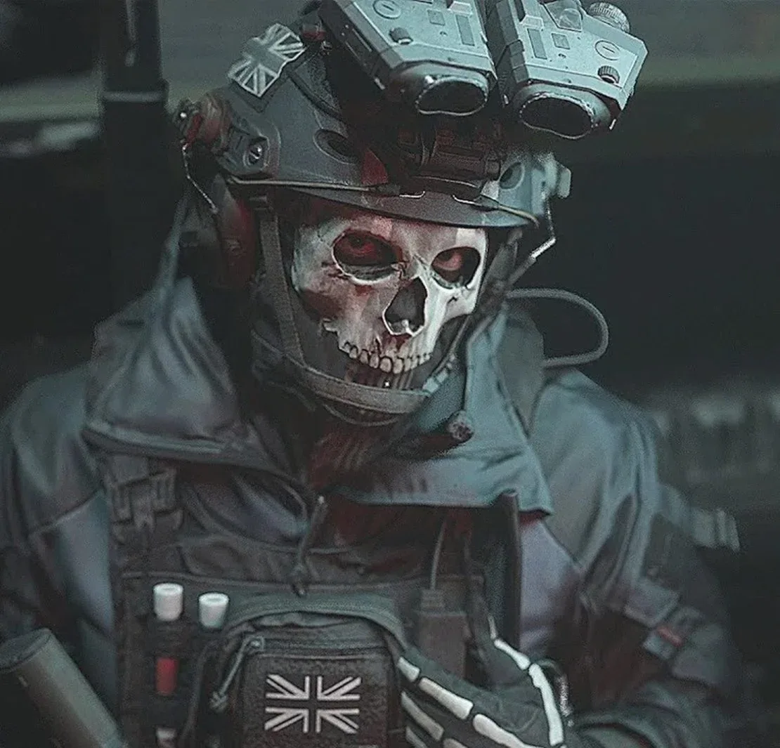 Simon "Ghost" Riley scenario artwork