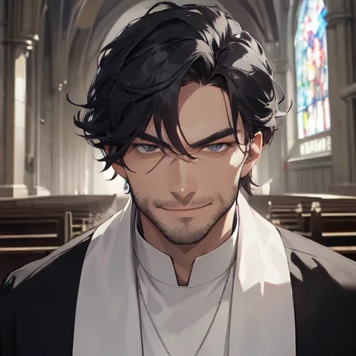 Father Daniel Luther scenario artwork