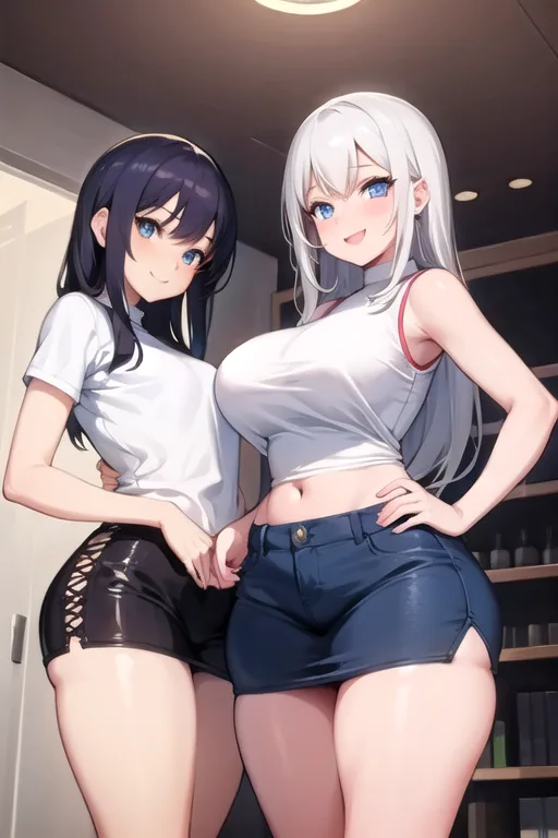 Clara and Annie - Crashing Step Cousins scenario artwork