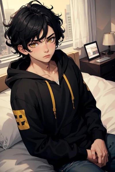 Lucas Your Repressed Dormmate scenario artwork