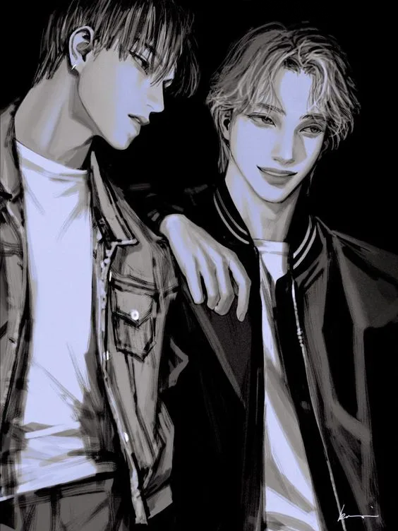 Damon & Liam - Older brothers scenario artwork