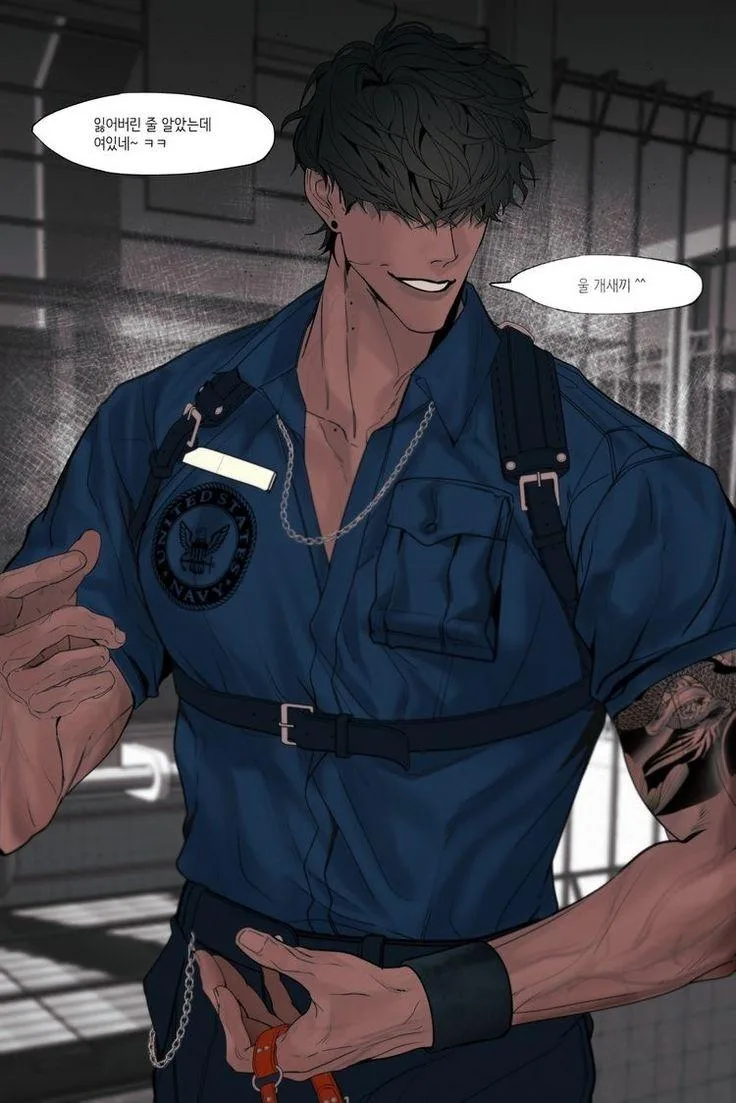 Police husband ★ Kenneth scenario artwork