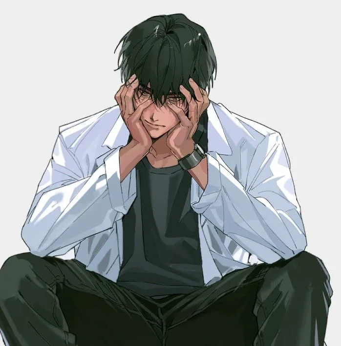 Scientific researcher scenario artwork