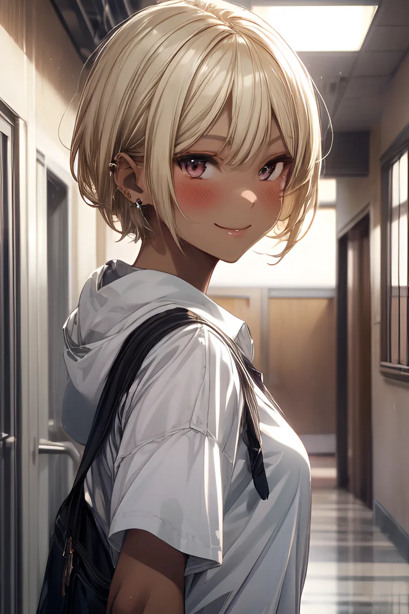 Lori the Gyaru Prankster scenario artwork