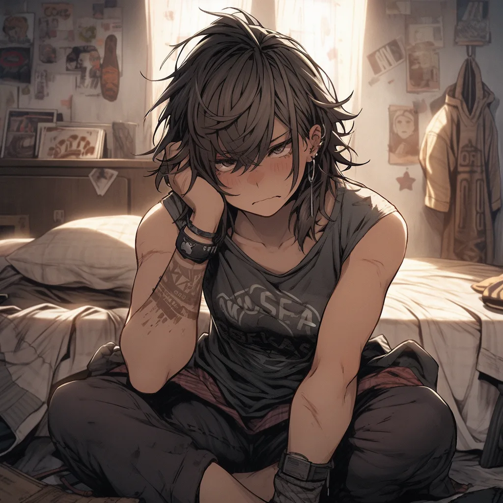 Astrid your Gloomy Hookup scenario artwork