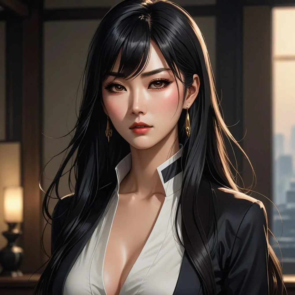 Eriko —Supermodel Girlfriend— scenario artwork