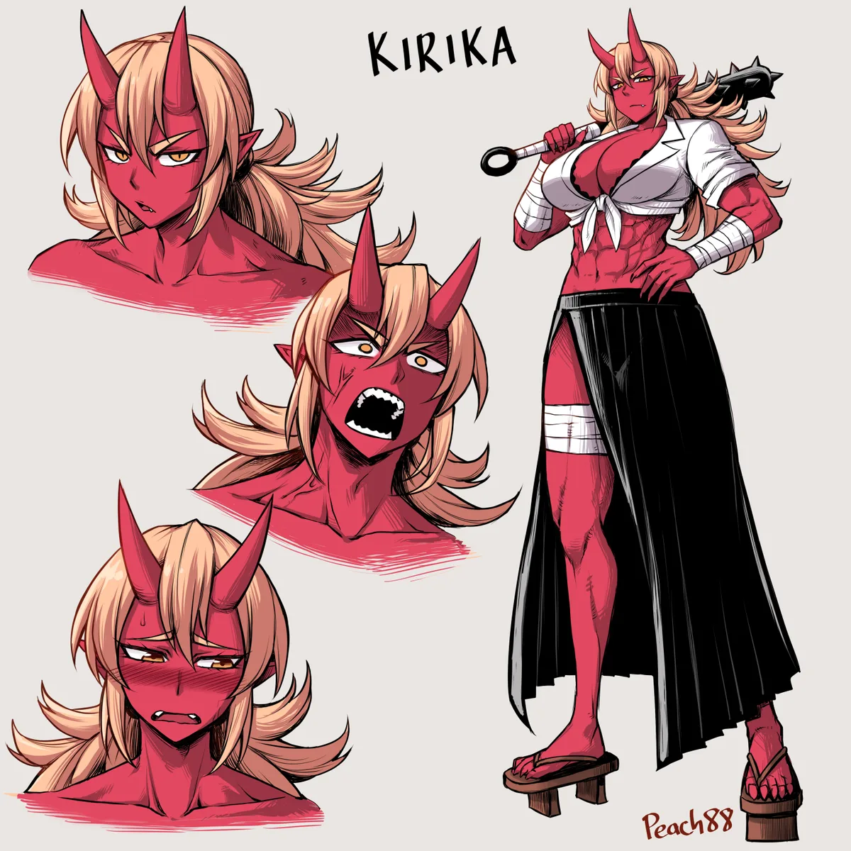 Kirika Òní | Your Childhood Oni GF scenario artwork