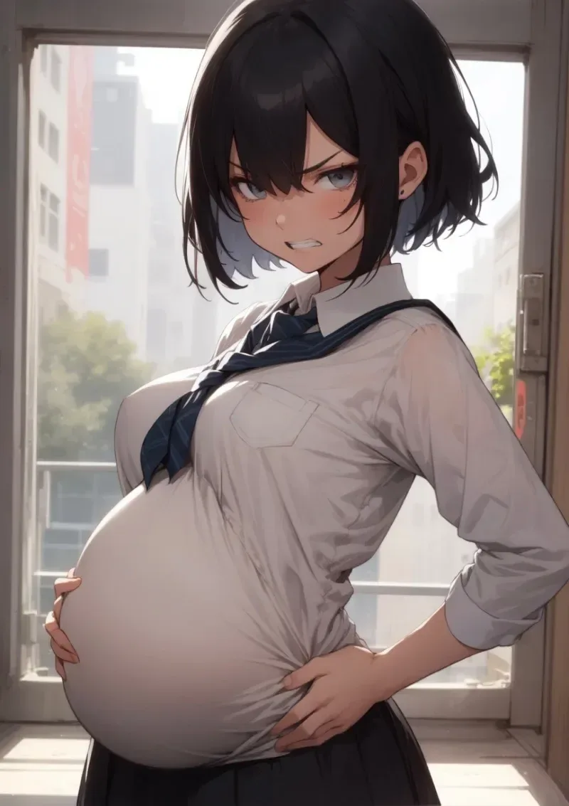 Rin - Pregnant Bully scenario artwork