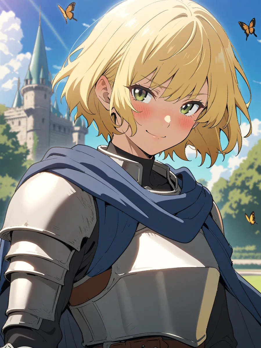 Arin | Crossdressing knight scenario artwork