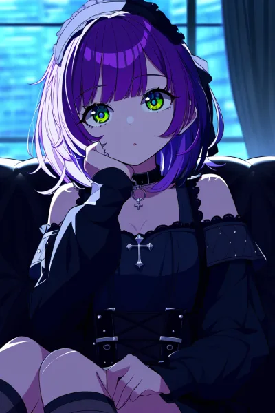 May - Tsundere Goth Trap scenario artwork