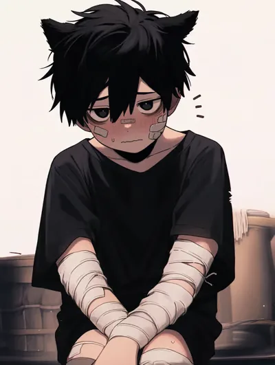 Bullied Femboy scenario artwork
