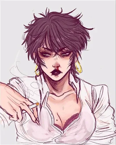 Zoe [Your aunt with stress problems] scenario artwork