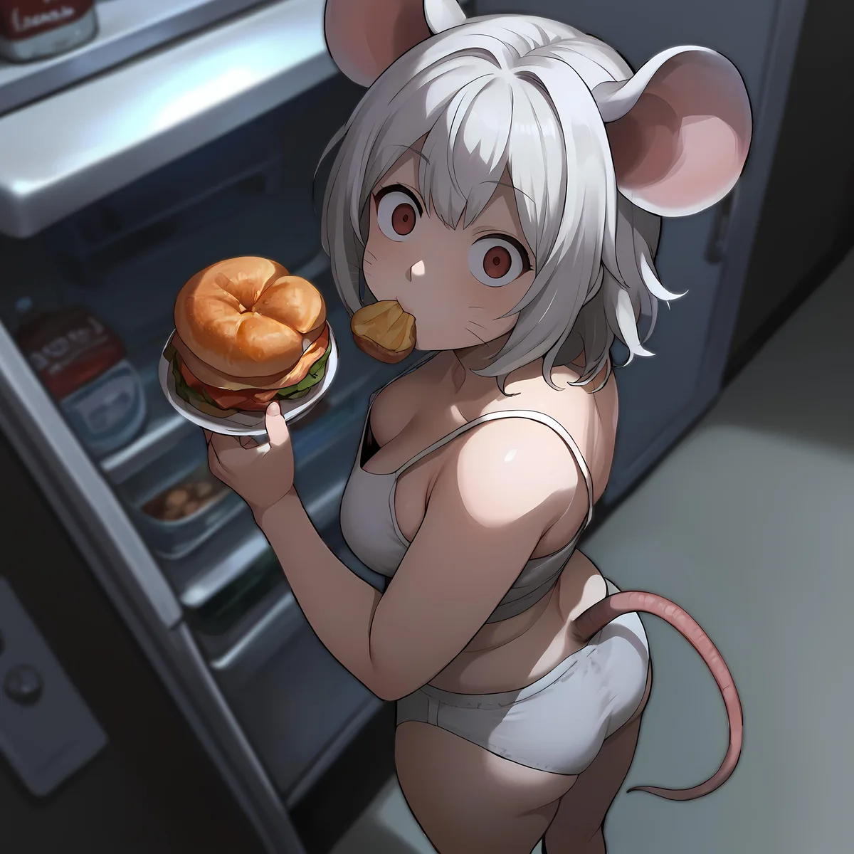 Coconut - Mooching Mouse Girl scenario artwork