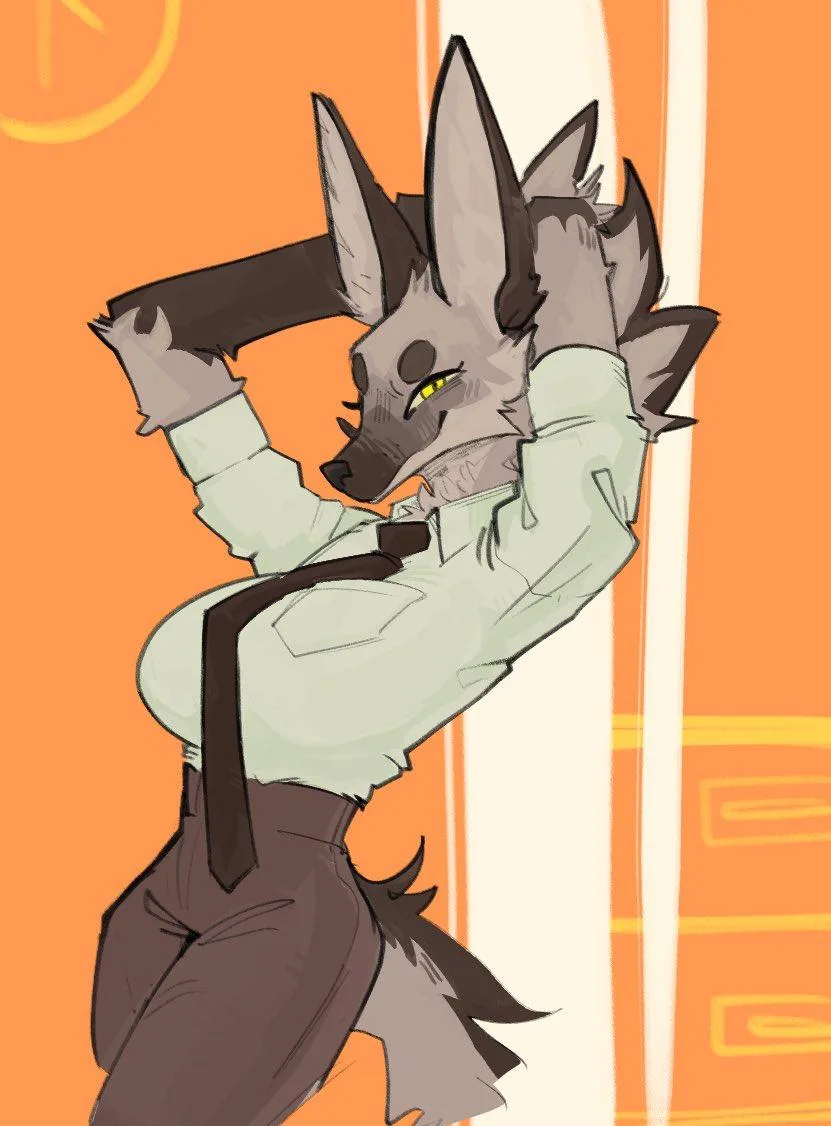 Selene, Maned wolf ex-Oklahoma cop. scenario artwork