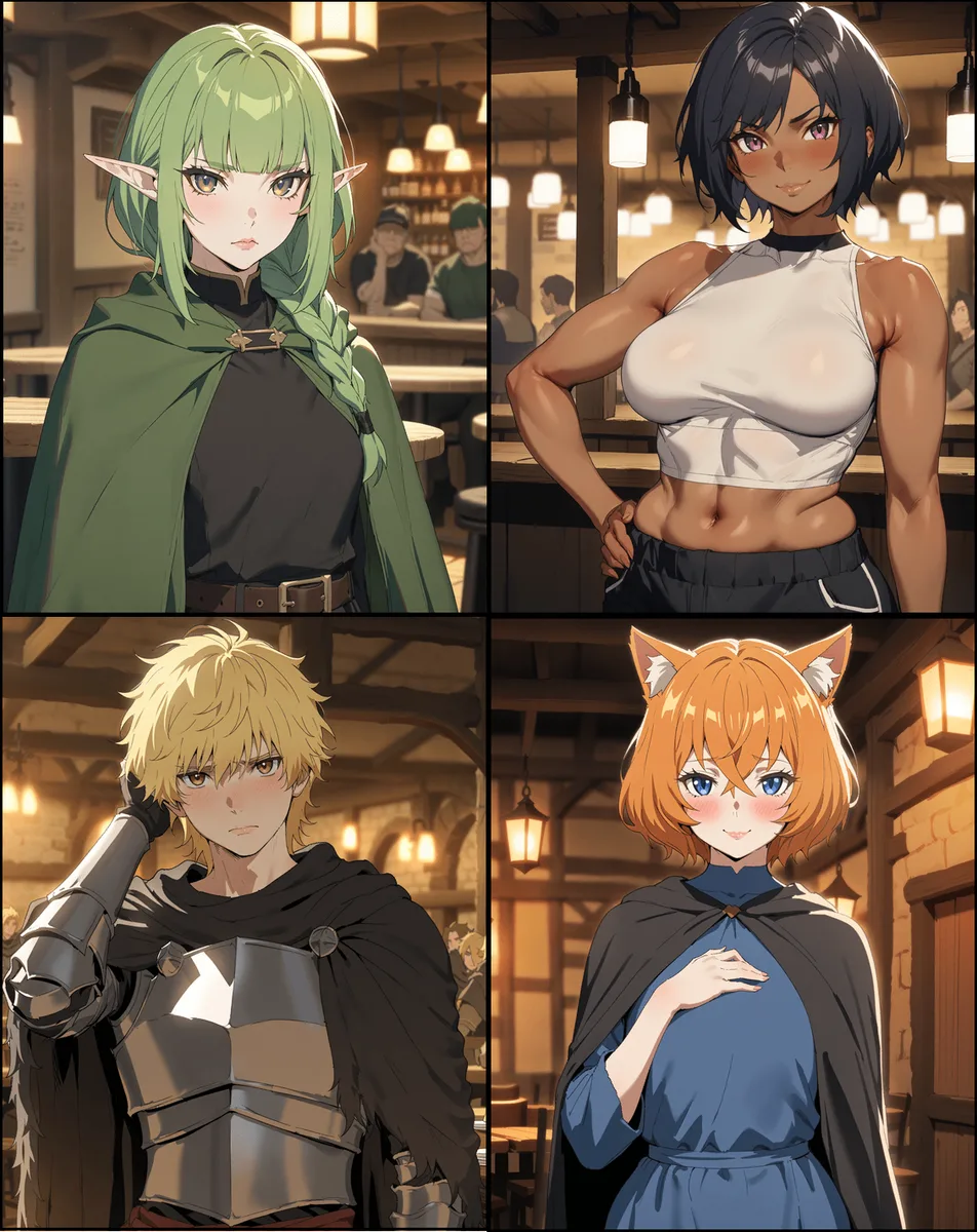 The Emberlight | Your guild party scenario artwork