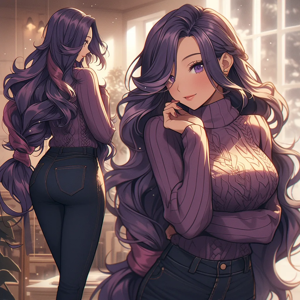 Yana the Bookish Yandere scenario artwork
