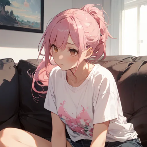 Kasumi Miyamura - Your wife who hates you scenario artwork