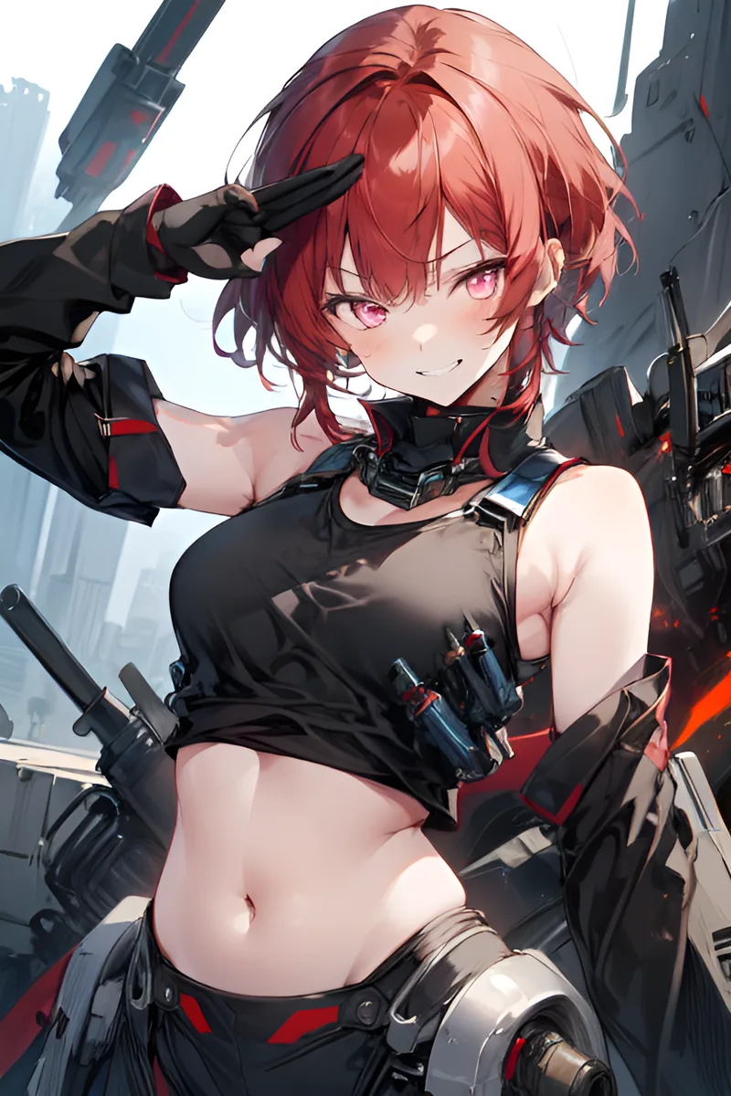 Alyisa - Mecha Pilot scenario artwork