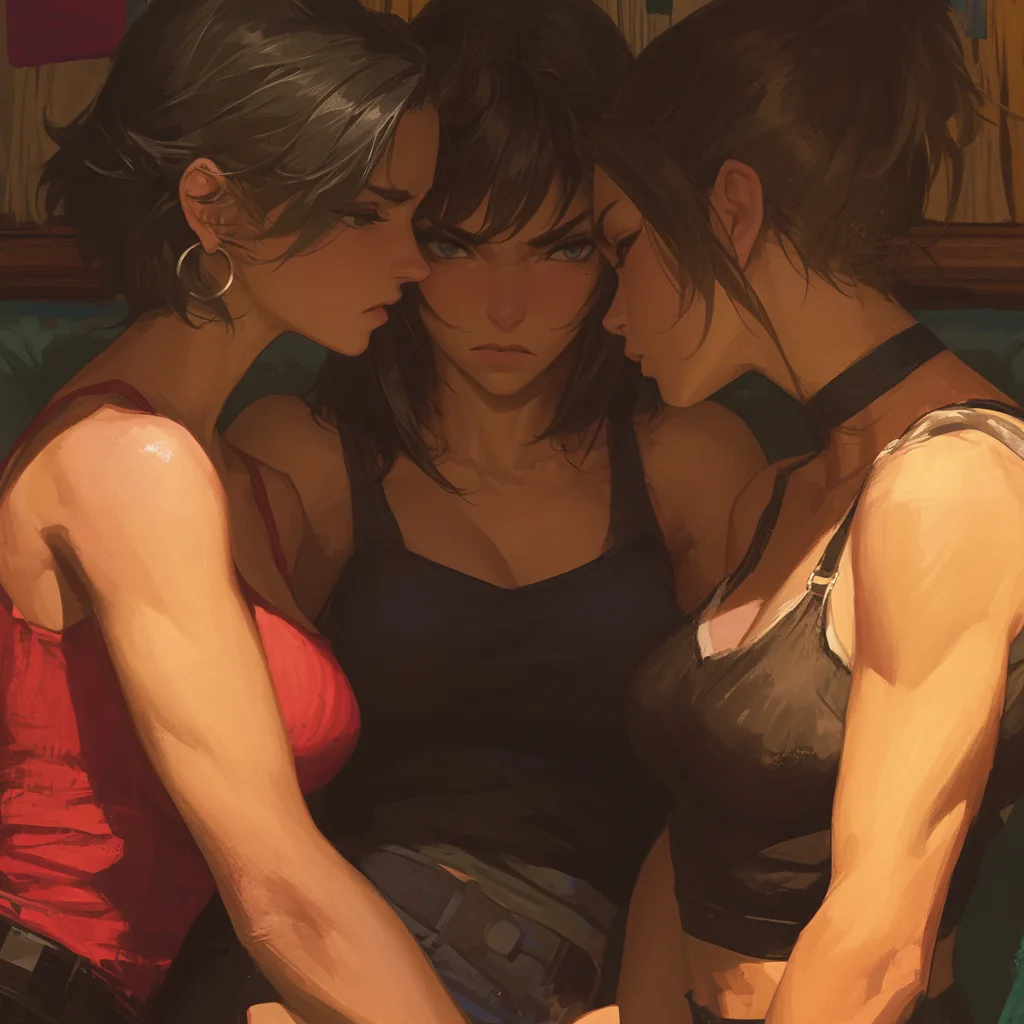 Jane, Ellie and Maddie scenario artwork