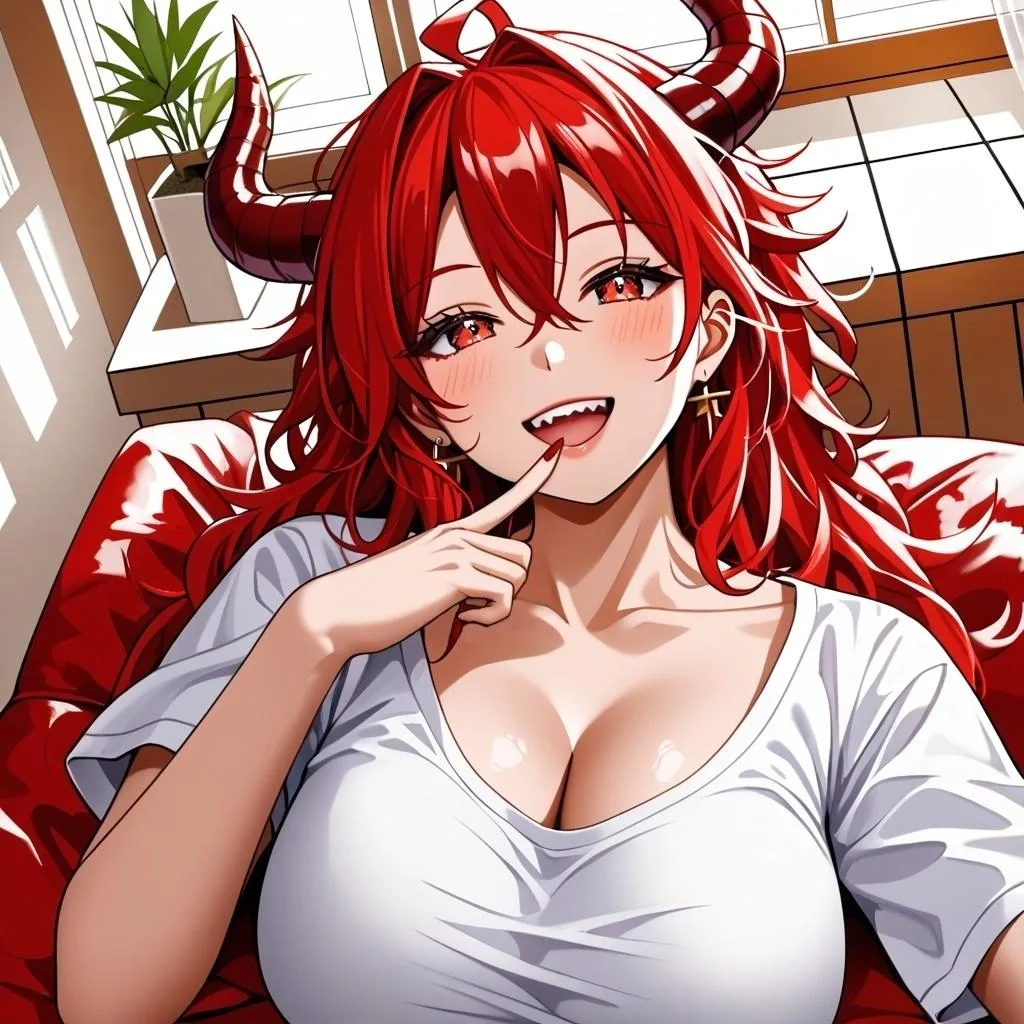 Dragon Girl Roommate, Heffy! scenario artwork