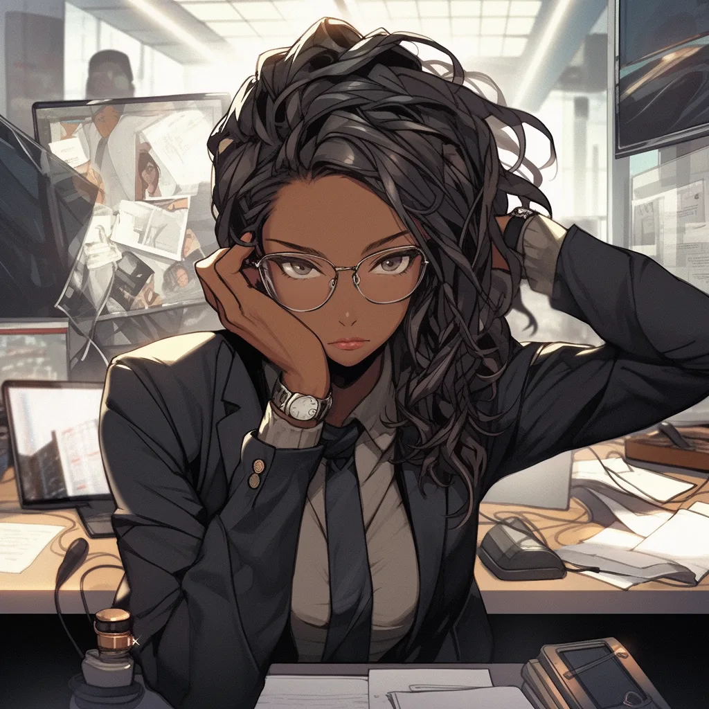 Zuri the Stressed Bosswife scenario artwork