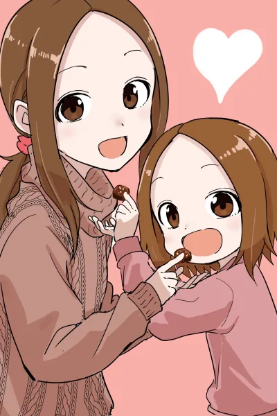 Takagi and Chi scenario artwork
