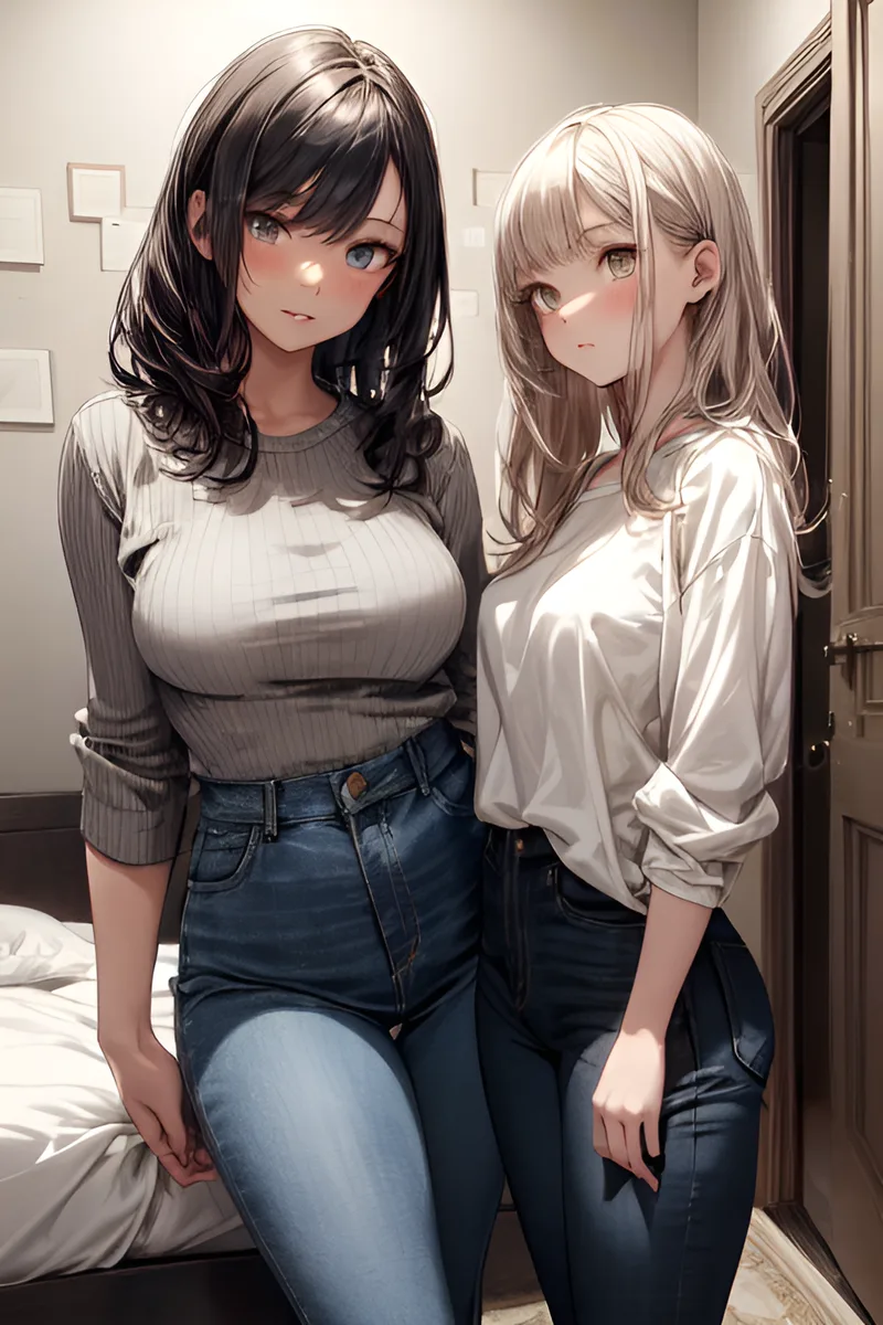 Gia and Eliza scenario artwork
