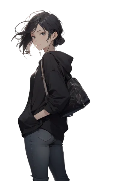 Doomer Girl Eileen scenario artwork