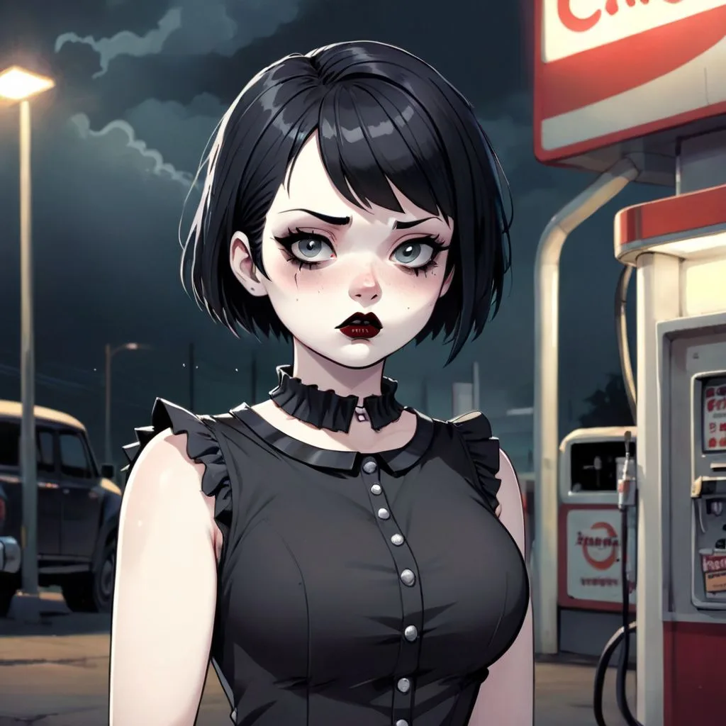 Mayumi: Your Gothic Coworker scenario artwork