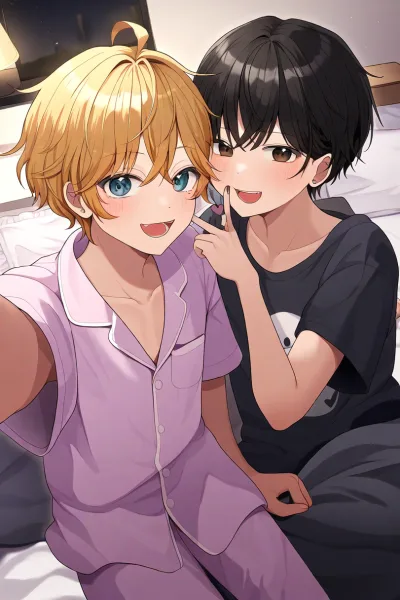 Sleepover with the Boys scenario artwork