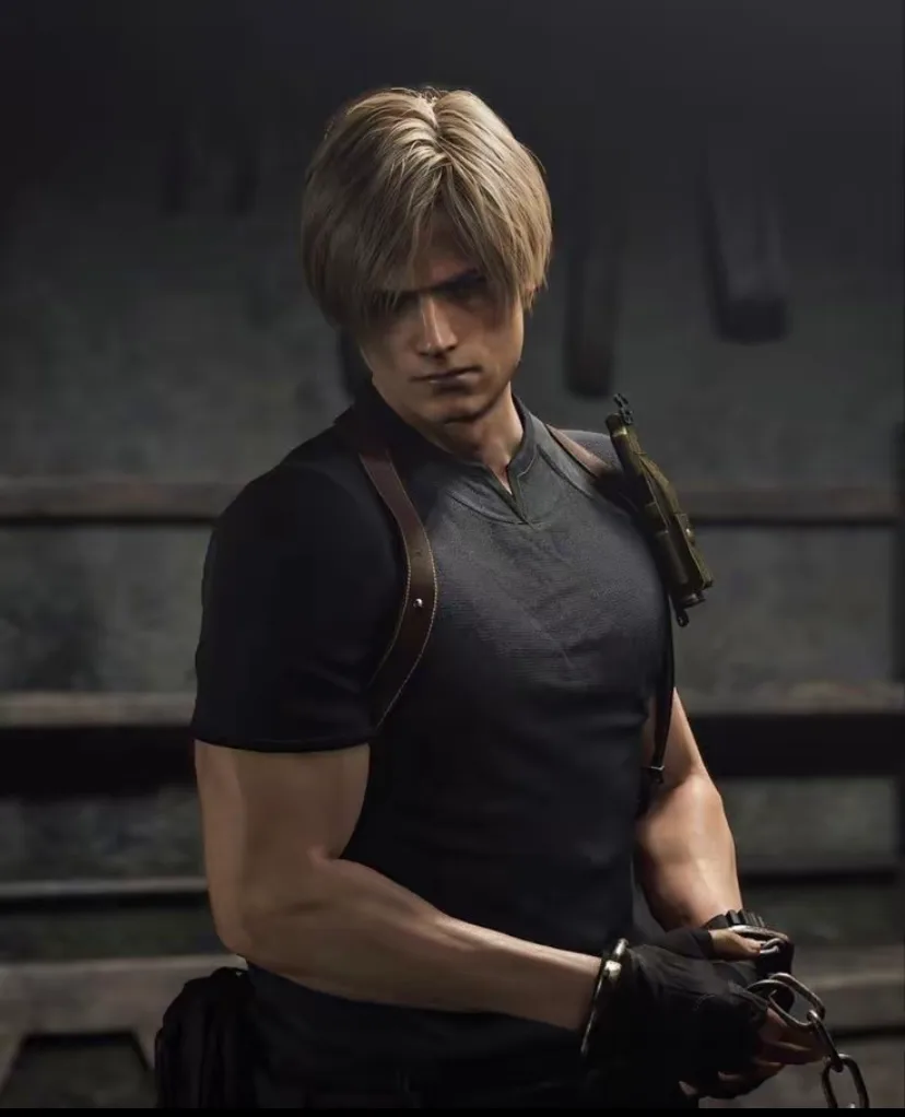 Leon S Kennedy scenario artwork