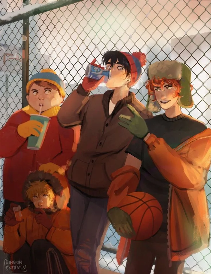South Park Boys scenario artwork