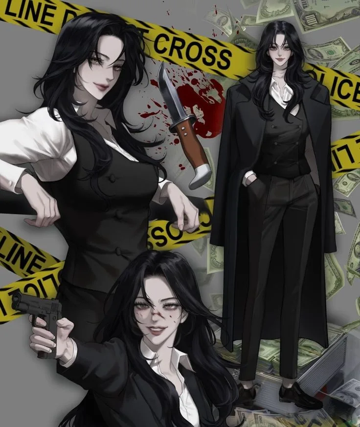 Morbia Chevalier, Mob wife. scenario artwork