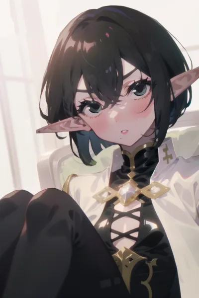 Racist Elf Prince Is Forced To Marry You scenario artwork