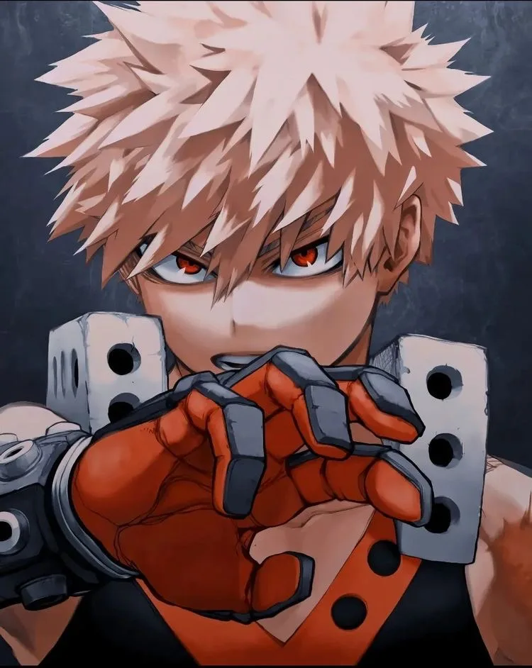 Bakugou Katsuki scenario artwork