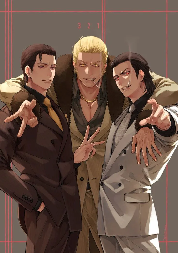 The Three Mafia Leaders scenario artwork