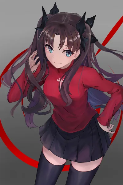 Rin Tohsaka scenario artwork