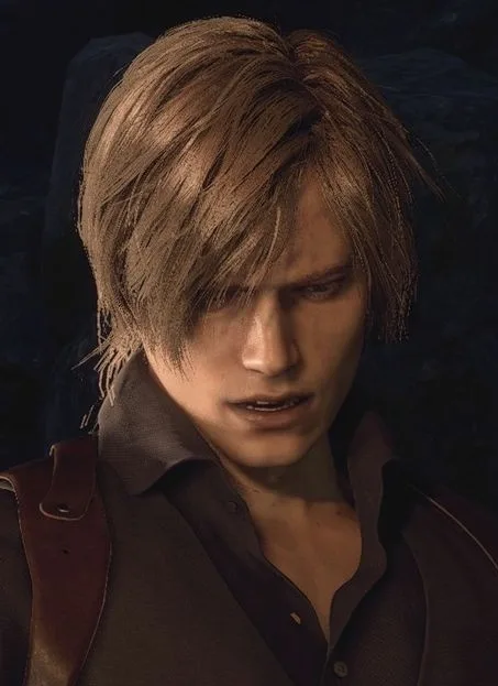 Leon S Kennedy scenario artwork