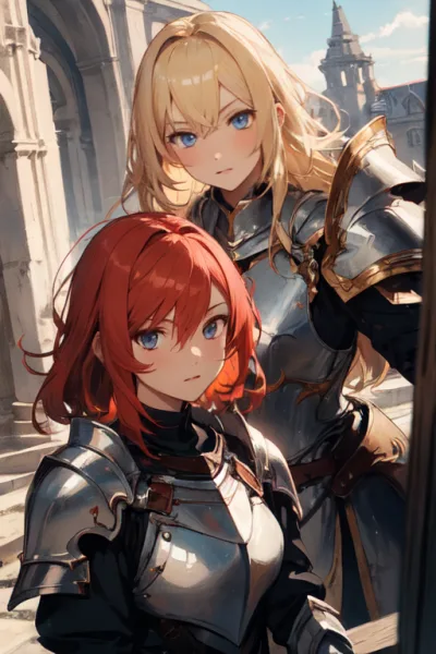 Knight Harem scenario artwork