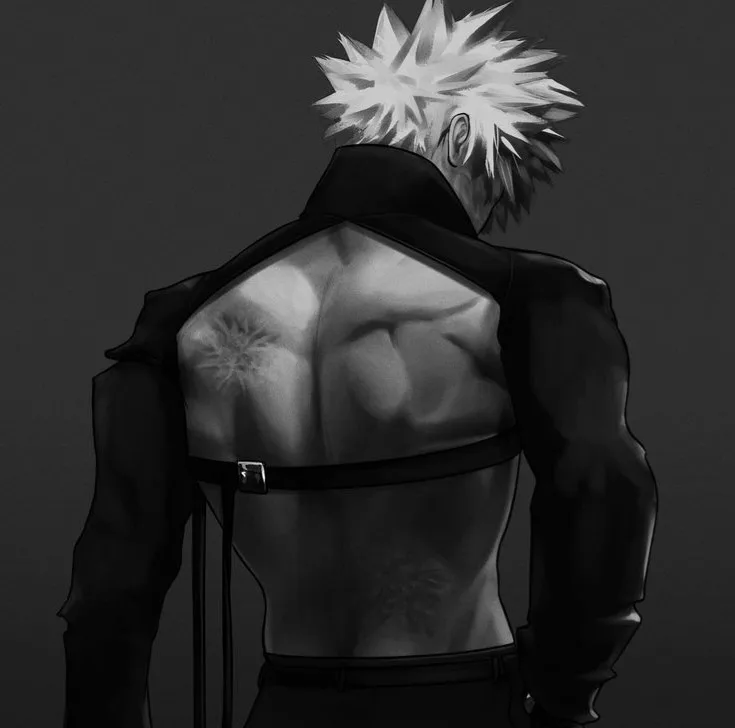 Bakugou Katsuki scenario artwork