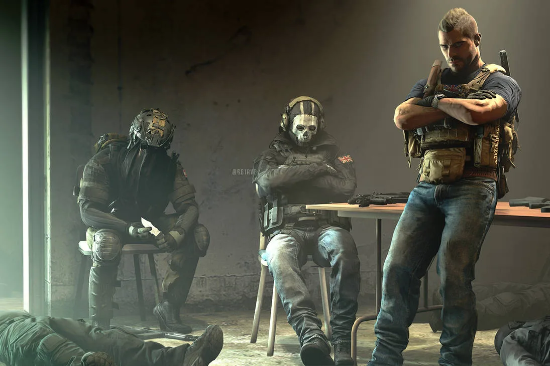 Konig and ghost and soap scenario artwork