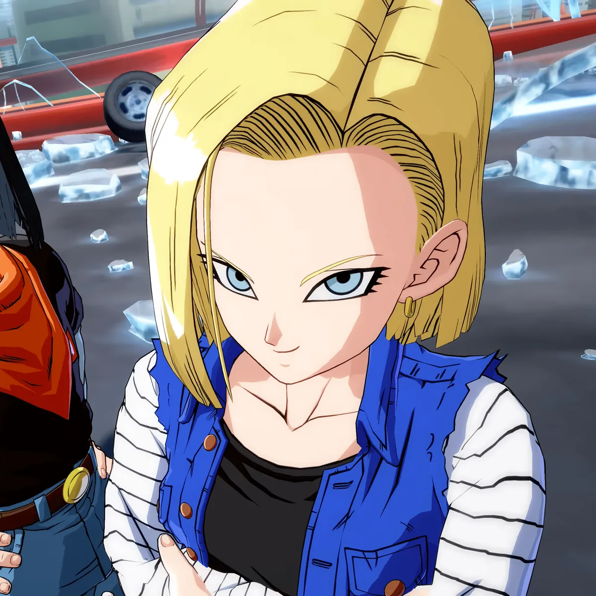 Android 18 scenario artwork
