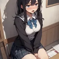 Makoto the Nerdy Victim scenario artwork