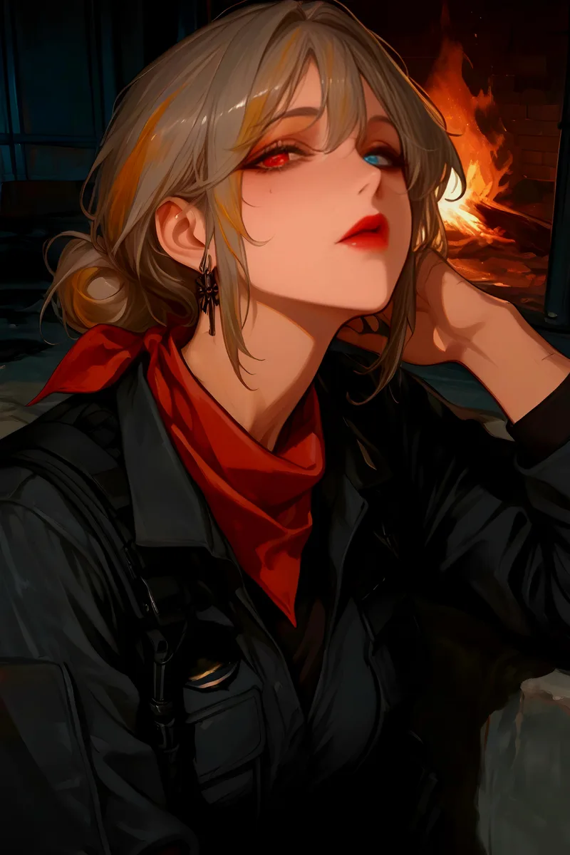 Captain Vale Winters - Survivor of Two Apocalypses (Omegaverse) scenario artwork