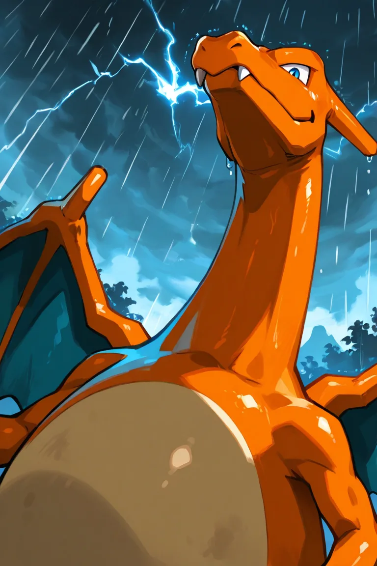 Wild and Prideful - Charizard! scenario artwork